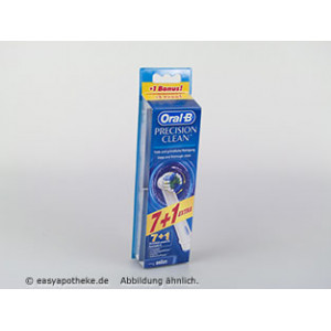 ORAL B Aufsteckbürsten Precision Clean 7+1 ORAL B Aufsteckbürsten Precision Clean 7+1