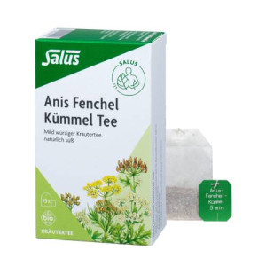 Produktbild von ANIS FENCHEL Kümmel Tee AFeKü Bio Salus Filterbtl.