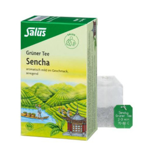 Produktbild von GRÜNER TEE Bio Salus Filterbeutel