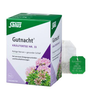 Produktbild von GUTNACHT Kräutertee Nr.33 Salus Filterbeutel