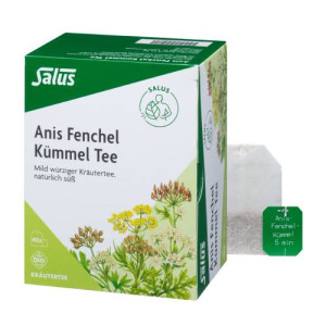 Produktbild von ANIS FENCHEL Kümmel Tee AFeKü Bio Salus Filterbtl.