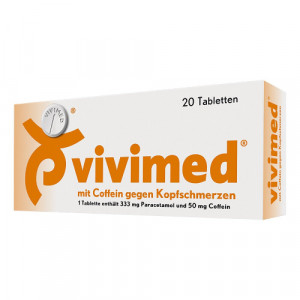 VIVIMED mit Coffein gegen Kopfschmerzen Tabletten VIVIMED mit Coffein gegen Kopfschmerzen Tabletten