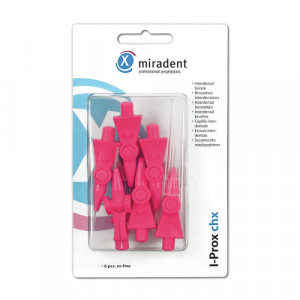 Produktbild von MIRADENT Interdentalbürste I-Prox CHX xx-fine pink