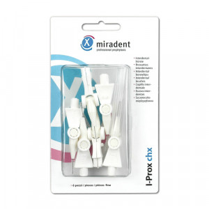 MIRADENT Interdentalbürste I-Prox CHX fine weiß MIRADENT Interdentalbürste I-Prox CHX fine weiß