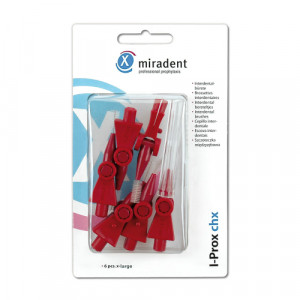 MIRADENT Interdentalbürste I-Prox CHX large bord. MIRADENT Interdentalbürste I-Prox CHX large bord.