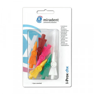 Produktbild von MIRADENT Interdentalbürste I-Prox CHX sortiert