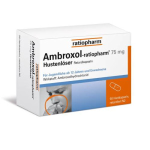 AMBROXOL-ratiopharm 75 mg Hustenlöser Retardkaps. AMBROXOL-ratiopharm 75 mg Hustenlöser Retardkaps.