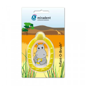 MIRADENT Kinder-Lernzahnbürst.Infant-O-Brush gelb MIRADENT Kinder-Lernzahnbürst.Infant-O-Brush gelb