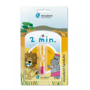 MIRADENT Kinder-Zahnputzuhr Sanduhr MIRADENT Kinder-Zahnputzuhr Sanduhr