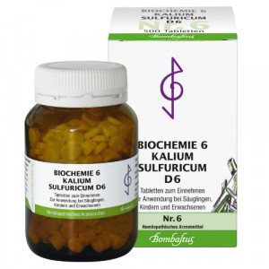 BIOCHEMIE 6 Kalium sulfuricum D 6 Tabletten BIOCHEMIE 6 Kalium sulfuricum D 6 Tabletten