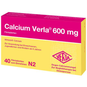 CALCIUM VERLA 600 mg Filmtabletten CALCIUM VERLA 600 mg Filmtabletten