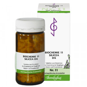 BIOCHEMIE 11 Silicea D 6 Tabletten BIOCHEMIE 11 Silicea D 6 Tabletten