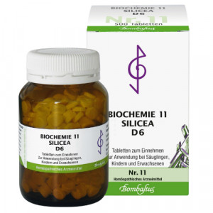 BIOCHEMIE 11 Silicea D 6 Tabletten BIOCHEMIE 11 Silicea D 6 Tabletten
