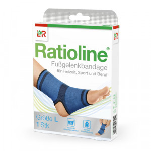 Produktbild von RATIOLINE active Fußgelenkbandage Gr.L