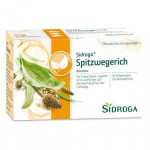 SIDROGA Spitzwegerich Tee Filterbeutel SIDROGA Spitzwegerich Tee Filterbeutel