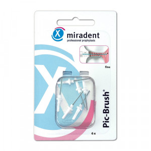 MIRADENT Interd.Pic-Brush Ersatzb.fein weiß MIRADENT Interd.Pic-Brush Ersatzb.fein weiß