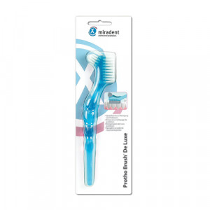 MIRADENT Prothesenbürste Protho Brush blau trans. MIRADENT Prothesenbürste Protho Brush blau trans.