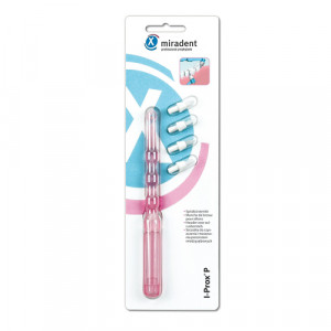 MIRADENT Spitzbürsten-Kit I-Prox P tra.pink 1H.4B. MIRADENT Spitzbürsten-Kit I-Prox P tra.pink 1H.4B.