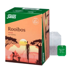 Produktbild von ROOIBOS TEE Natur Kräutertee Bio Salus Filterbeut.