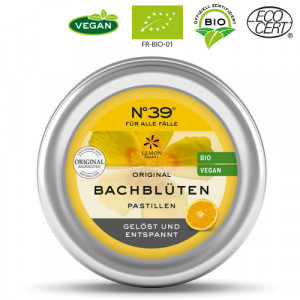 Produktbild von BACHBLÜTEN Notfall No.39 Pastillen Bio
