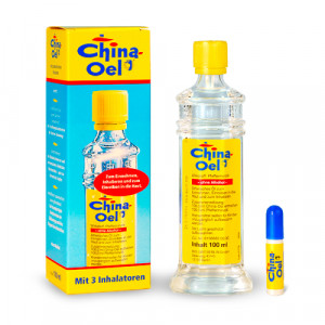 CHINA ÖL mit 3 Inhalatoren CHINA ÖL mit 3 Inhalatoren