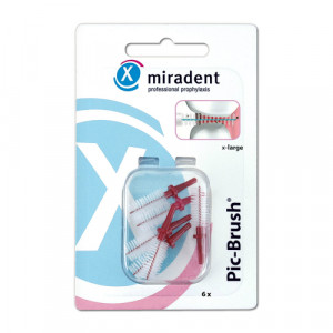 MIRADENT Interd.Pic-Brush Ersatzb.x-large bordeaux MIRADENT Interd.Pic-Brush Ersatzb.x-large bordeaux
