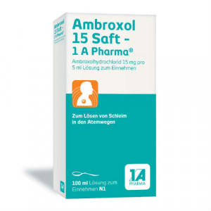 AMBROXOL 15 Saft-1A Pharma AMBROXOL 15 Saft-1A Pharma