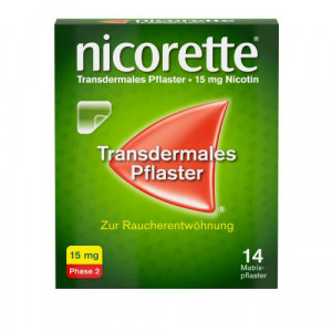 NICORETTE TX Pflaster 15 mg NICORETTE TX Pflaster 15 mg