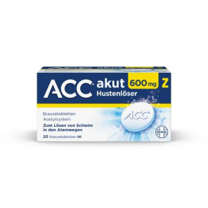 ACC akut 600 Z Hustenlöser Brausetabletten ACC akut 600 Z Hustenlöser Brausetabletten