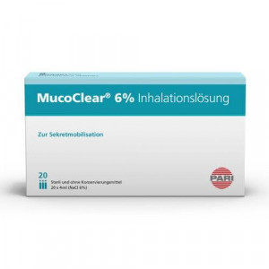 Produktbild von MUCOCLEAR 6% NaCl Inhalationslösung