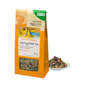 Produktbild von GLÜCKSGEFÜHLE Tee Zitrus-Kräutertee Bio Salus