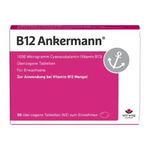 Produktbild von B12 ANKERMANN überzogene Tabletten