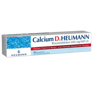 CALCIUM D3 Heumann Brausetabletten 600 mg/400 I.E. CALCIUM D3 Heumann Brausetabletten 600 mg/400 I.E.