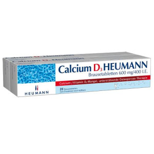 CALCIUM D3 Heumann Brausetabletten 600 mg/400 I.E. CALCIUM D3 Heumann Brausetabletten 600 mg/400 I.E.