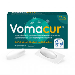 Produktbild von VOMACUR 70 Suppositorien