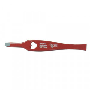 Produktbild von NIPPES Kosmetik Pinzet.abgewink.m.Herz Nr.749