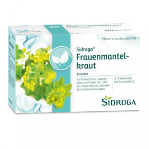 SIDROGA Frauenmantelkraut Tee Filterbeutel SIDROGA Frauenmantelkraut Tee Filterbeutel