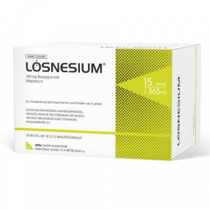 Produktbild von LÖSNESIUM Brausegranulat Btl.