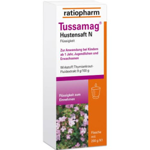 TUSSAMAG Hustensaft N TUSSAMAG Hustensaft N