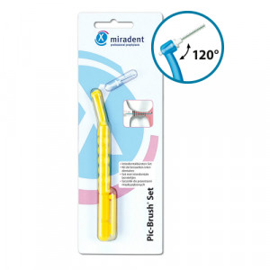 MIRADENT Interd.Pic-Brush Set gelb MIRADENT Interd.Pic-Brush Set gelb