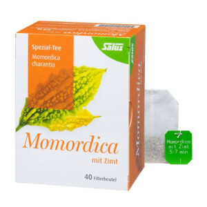 Produktbild von MOMORDICA CHARANTIA m.Zimt Kräuterteemisch.Fbtl.