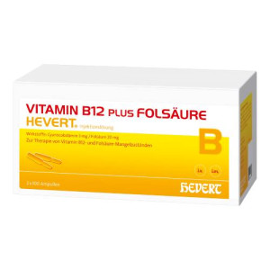 VITAMIN B12 PLUS Folsäure Hevert a 2 ml Ampullen VITAMIN B12 PLUS Folsäure Hevert a 2 ml Ampullen