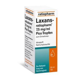 Produktbild von LAXANS-ratiopharm 7,5 mg/ml Pico Tropfen