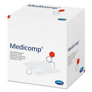 MEDICOMP Vlieskomp.unsteril 10x20 cm 4fach MEDICOMP Vlieskomp.unsteril 10x20 cm 4fach