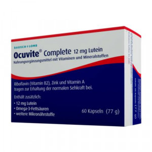 OCUVITE Complete 12 mg Lutein Kapseln OCUVITE Complete 12 mg Lutein Kapseln