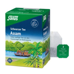 ASSAM schwarzer Tee Bio Salus Filterbeutel ASSAM schwarzer Tee Bio Salus Filterbeutel