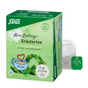 Produktbild von MEIN LIEBLINGS-Kräuter-Tee Bio Salus Filterbeutel