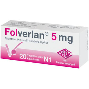 FOLVERLAN 5 mg Tabletten FOLVERLAN 5 mg Tabletten