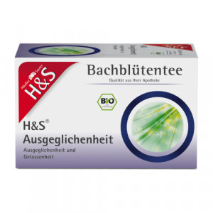 H&S Bachblüten Ausgeglichenheits-Tee Filterbeutel H&S Bachblüten Ausgeglichenheits-Tee Filterbeutel