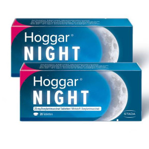 Produktbild von Hoggar Night Tabletten 2X20 St. Sparset